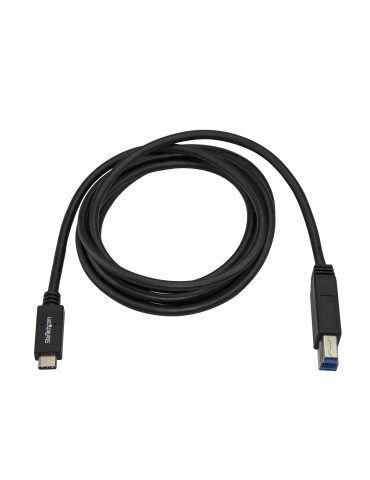 StarTech.com USB315CB2M USB cable USB 3.2 Gen 1 (3.1 Gen 1) 78.7" (2 m) USB C USB B 5 Gbit s Black