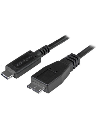 StarTech.com USB31CUB50CM USB cable USB 3.2 Gen 2 (3.1 Gen 2) 19.7" (0.5 m) USB C Micro-USB B 10 Gbit s Black