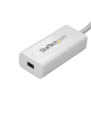 StarTech.com CDP2MDP USB graphics adapter 3840 x 2160 pixels White