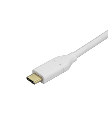 StarTech.com USB-C till Mini DisplayPort-adapter - 4K 60 Hz - Vit - USB 3.1 Type-C till Mini DP-adapter - Uppgraderad version