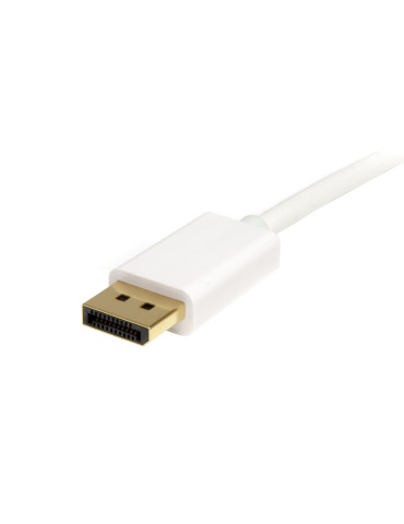 StarTech.com 2 m Mini DisplayPort- till DisplayPort 1.2-kabel - 4K x 2K UHD Mini DisplayPort- till DisplayPort-kabeladapter -