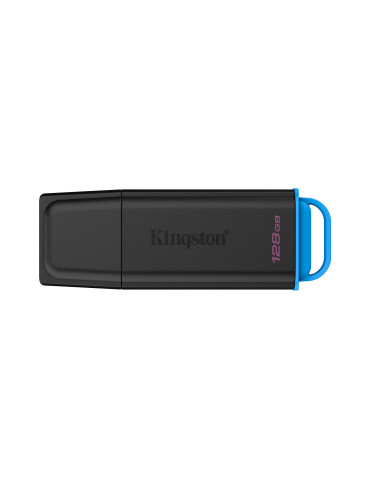 Kingston Technology DataTraveler 128GB Portable USB 3.2 Gen 1 Exodia Black Blue