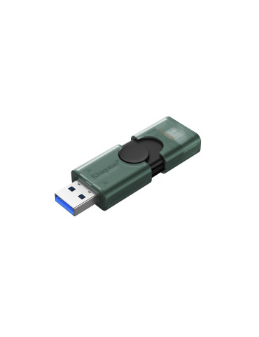 Kingston Technology DataTraveler DuoG2 USB-sticka 128 GB USB Type-A   USB Type-C 3.2 Gen 1 (3.1 Gen 1) Svart, Grön