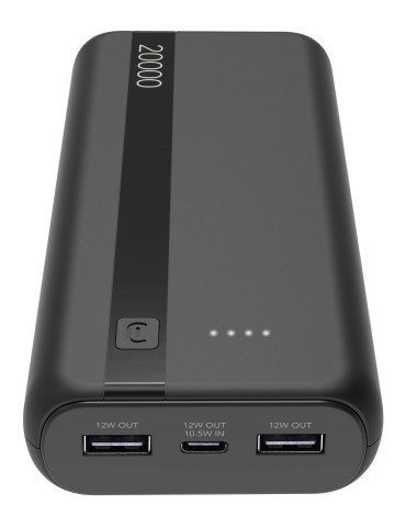 Cellularline 8018080481963 Litium-Ion (Li-Ion) 20000 mAh Svart