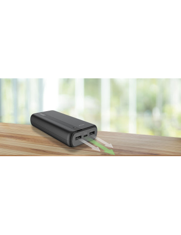 Cellularline 8018080481963 Litium-Ion (Li-Ion) 20000 mAh Svart