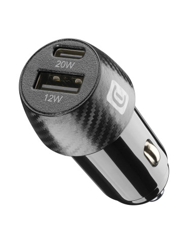 Cellularline 8018080420719 Smartphone, Universal Svart Cigarr tändare Snabb laddning Automatisk