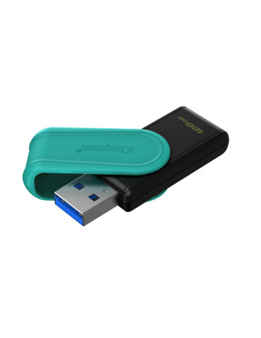 Kingston Technology DataTraveler Exodia S USB-sticka 128 GB USB Type-A 3.2 Gen 1 (3.1 Gen 1) Svart, Turkos