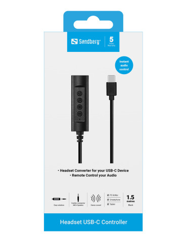 Sandberg 136-73 headphone headset accessory Controller