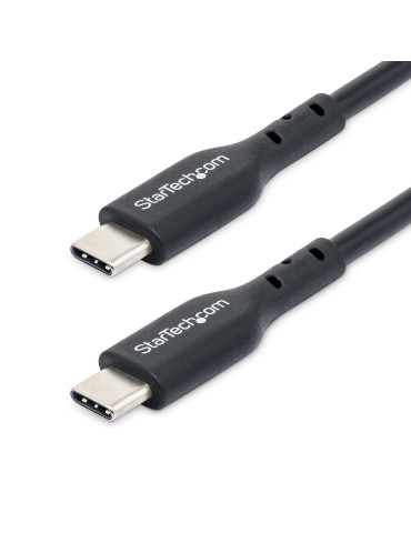 StarTech.com 4 m USB-C-laddningskabel, laddning och synkronisering, 60 W (3 A) PD, USB 2.0-laddarkabel för bärbar dator,