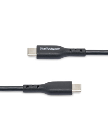 StarTech.com 4 m USB-C-laddningskabel, laddning och synkronisering, 60 W (3 A) PD, USB 2.0-laddarkabel för bärbar dator,