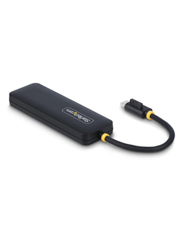 StarTech.com H5C4A-USB-HUB keskitin USB 3.2 Gen 1 (3.1 Gen 1) Type-C 5000 Mbit s Musta