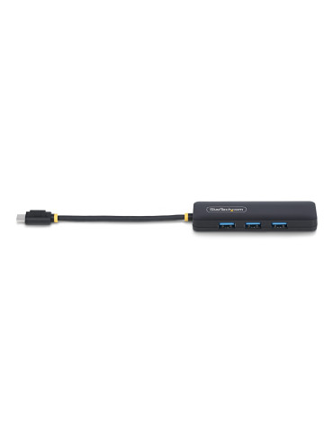StarTech.com H5C4A-USB-HUB keskitin USB 3.2 Gen 1 (3.1 Gen 1) Type-C 5000 Mbit s Musta