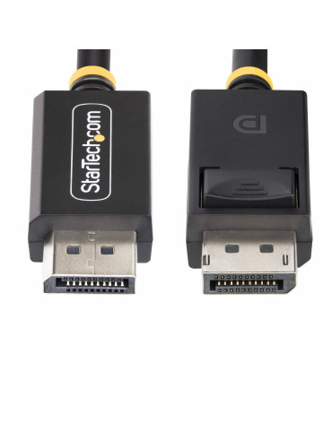 StarTech.com 1 m DisplayPort 2.1-kabel, VESA-certifierad DP40 DisplayPort-kabel med UHBR10 HDR HDCP 2.2, 8K 60 Hz 4K 144 Hz med