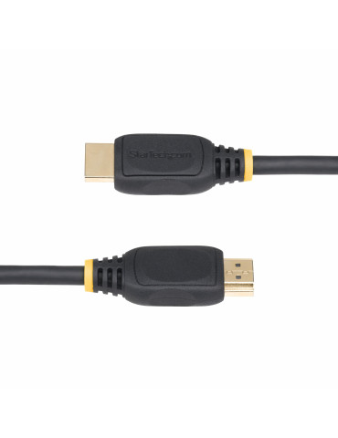 StarTech.com 0,5 m HDMI 2.0-förlängningskabel, HDMI-portskyddskabel med hög hastighet, 4K 60 Hz, HDMI-förlängningssladd (hane