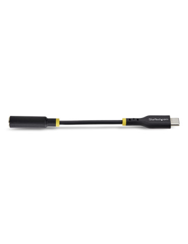 StarTech.com USBCAUDIO2 audio cable 5" (0.127 m) USB Type-C 2.0 3.5 mm Black