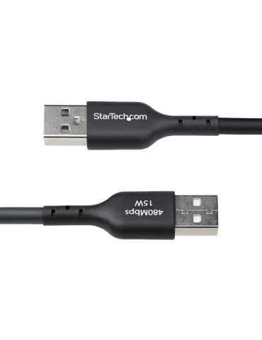 StarTech.com USB2AC4MBKE USB cable USB 2.0 157.5" (4 m) USB A USB C 0.48 Gbit s Black