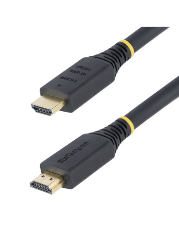 StarTech.com 5 m Premium-certifierad höghastighets HDMI-kabel, 4K 60 Hz 1440p 144 Hz, HDR10 HDCP 2.2 ARC, 18 Gbps, UHD HDMI
