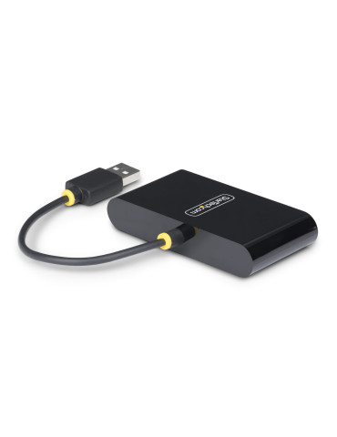 StarTech.com ST4200MINI2-USB-HUB keskitin USB 2.0 480 Mbit s Musta