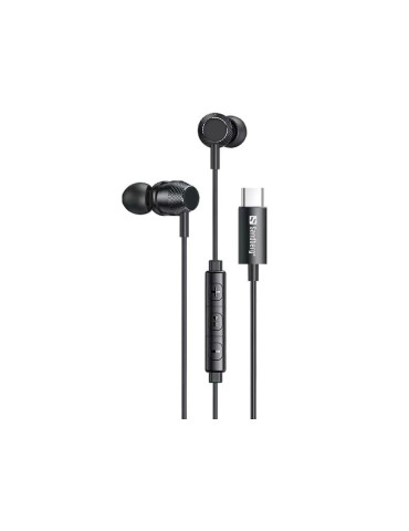 Sandberg USB-C A In-Earset with Line-Mic