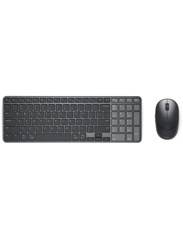 DELL Pro 7 KM746 näppäimistö Sisältää hiiren Universaali RF Wireless + Bluetooth QWERTY Pohjoismainen Grafiitti