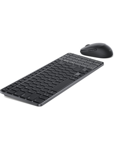 DELL Pro 7 KM746 näppäimistö Sisältää hiiren Universaali RF Wireless + Bluetooth QWERTY Pohjoismainen Grafiitti