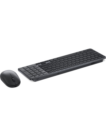DELL Pro 7 KM746 näppäimistö Sisältää hiiren Universaali RF Wireless + Bluetooth QWERTY Pohjoismainen Grafiitti