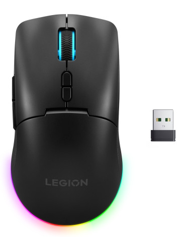 Lenovo Legion M220 datormöss Spela Ambidextrous RF Wireless + Bluetooth + USB Type-C Optisk 5000 DPI