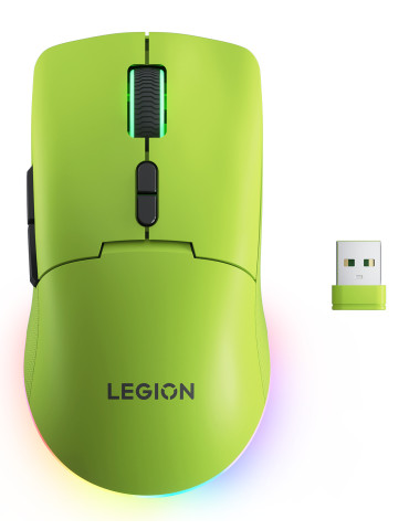 Lenovo Legion M220 datormöss Spela Ambidextrous RF Wireless + Bluetooth + USB Type-C Optisk 5000 DPI