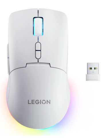 Lenovo Legion M220 datormöss Spela Ambidextrous RF Wireless + Bluetooth + USB Type-C Optisk 5000 DPI