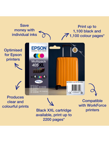 Epson 405 DURABrite Ultra Ink ink cartridge 1 pc(s) Original Standard Yield Magenta