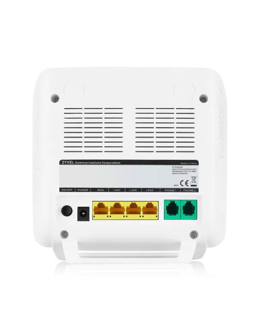 Zyxel EX3501-T0 trådlös router Gigabit Ethernet Dual-band (2,4 GHz   5 GHz) Vit