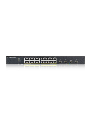 Zyxel XGS1935-28HP hanterad L3 Gigabit Ethernet (10 100 1000) Strömförsörjning via Ethernet (PoE) stöd