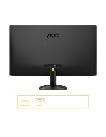 AOC B3 27B31H tietokoneen litteä näyttö 68,6 cm (27") 1920 x 1080 pikseliä Full HD Musta