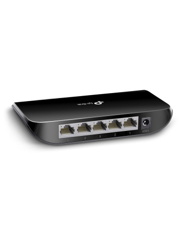 TP-Link TL-SG1005D Hallitsematon Gigabit Ethernet (10 100 1000) Musta