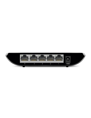 TP-Link TL-SG1005D Hallitsematon Gigabit Ethernet (10 100 1000) Musta