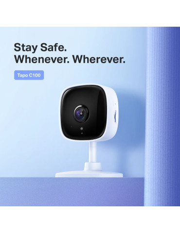 TP-Link Tapo C100 Kuutio IP-turvakamera Sisätila 1920 x 1080 pikseliä