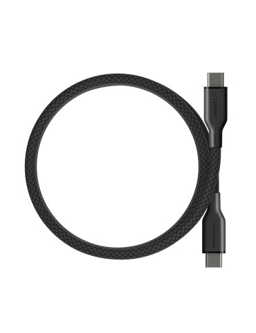 PanzerGlass empower™ by ® Magnetic 240W USB-C to USB-C Cable | USB 2.0 | 1.5M | Space Black USB cable 59.1" (1.5 m) Transparent