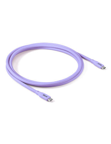 CLUB3D USB C cable purple