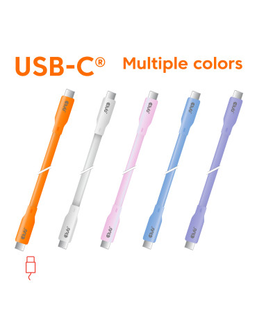 CLUB3D USB C cable purple