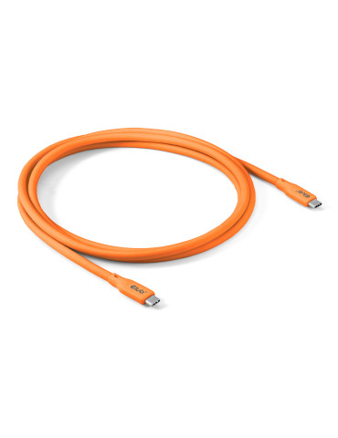 CLUB3D USB C cable orange