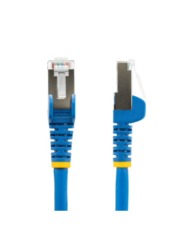 StarTech.com 2 m CAT6a Ethernet-kabel - Blå - Low Smoke Zero Halogen (LSZH) - 10 GbE 500 MHz 100 W PoE++ Hakfri RJ-45 med