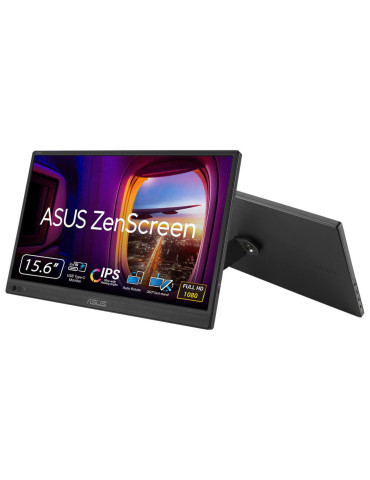 ASUS ZenScreen MB169CK tietokoneen litteä näyttö 39,6 cm (15.6") 1920 x 1080 pikseliä Full HD LCD Musta