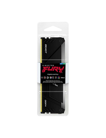 Kingston Technology FURY Beast RGB RAM-minnen 32 GB 1 x 32 GB DDR4 3200 MT s 288-pin DIMM