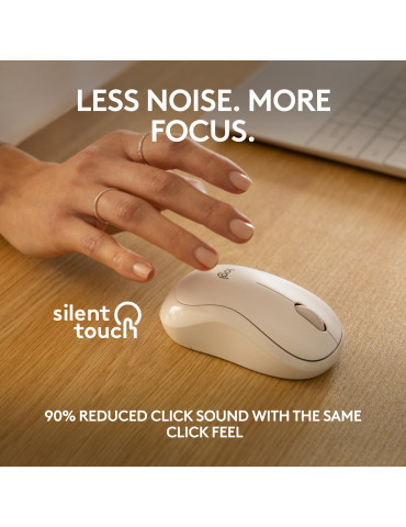 Logitech M240 Silent mouse Travel Ambidextrous RF Wireless + Bluetooth 4000 DPI