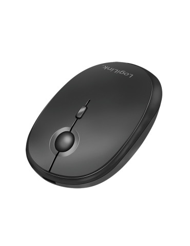 LogiLink ID0204 datormöss Kontor Ambidextrous Trådlös RF + Bluetooth 1600 DPI