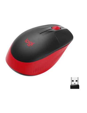 Logitech M190 mouse Office Ambidextrous RF Wireless Optical 1000 DPI