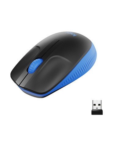 Logitech M190 mouse Office Ambidextrous RF Wireless Optical 1000 DPI