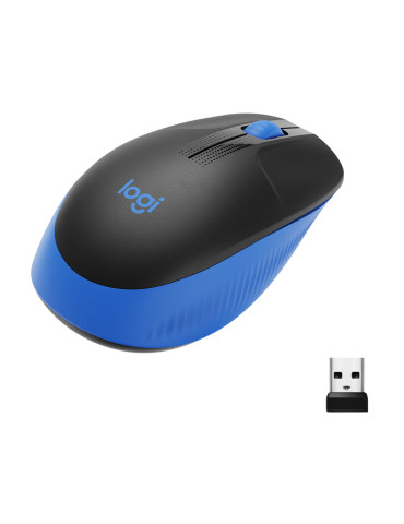 Logitech M190 mouse Office Ambidextrous RF Wireless Optical 1000 DPI