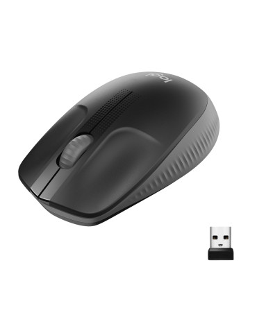Logitech M190 mouse Office Ambidextrous RF Wireless Optical 1000 DPI