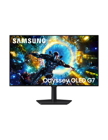 Samsung G73SH tietokoneen litteä näyttö 81,3 cm (32") 3840 x 2160 pikseliä 4K Ultra HD OLED Musta